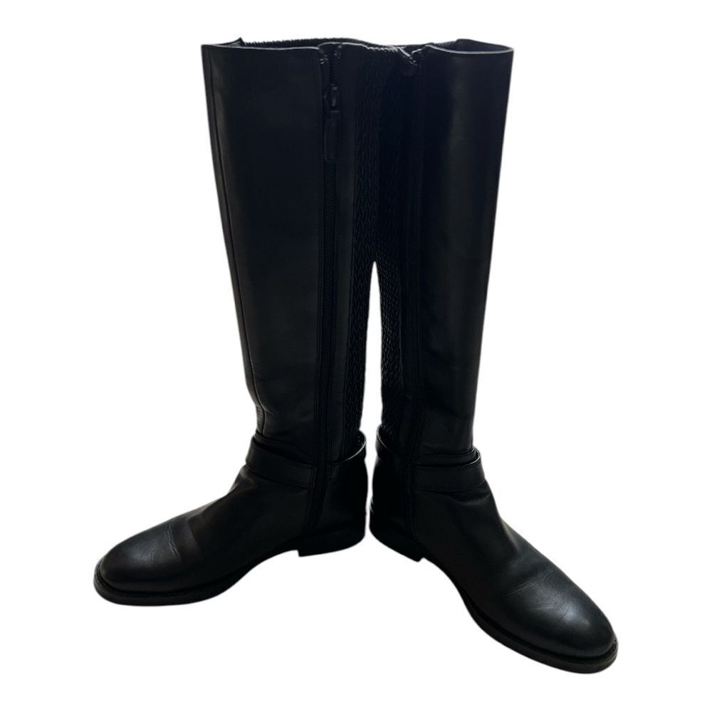 Cole Haan Elegant Black Knee High Boots - Picture 3 of 6